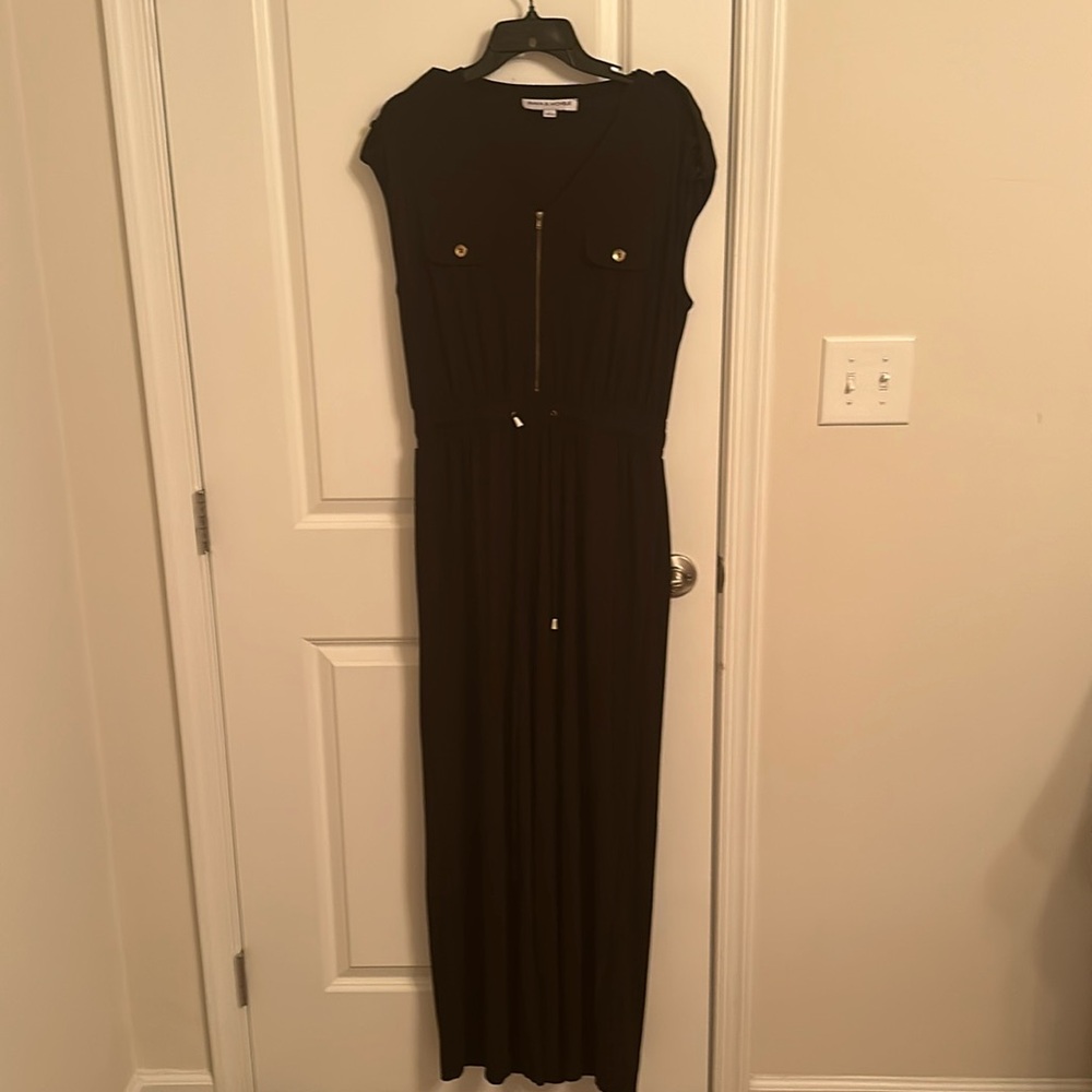 Emma & Michelle black womans dress.  Size L
